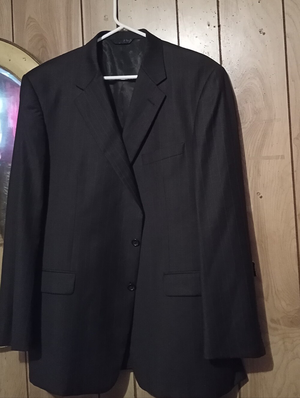 Burberry Wool Men's Two-Button Suit Blazer Size 46